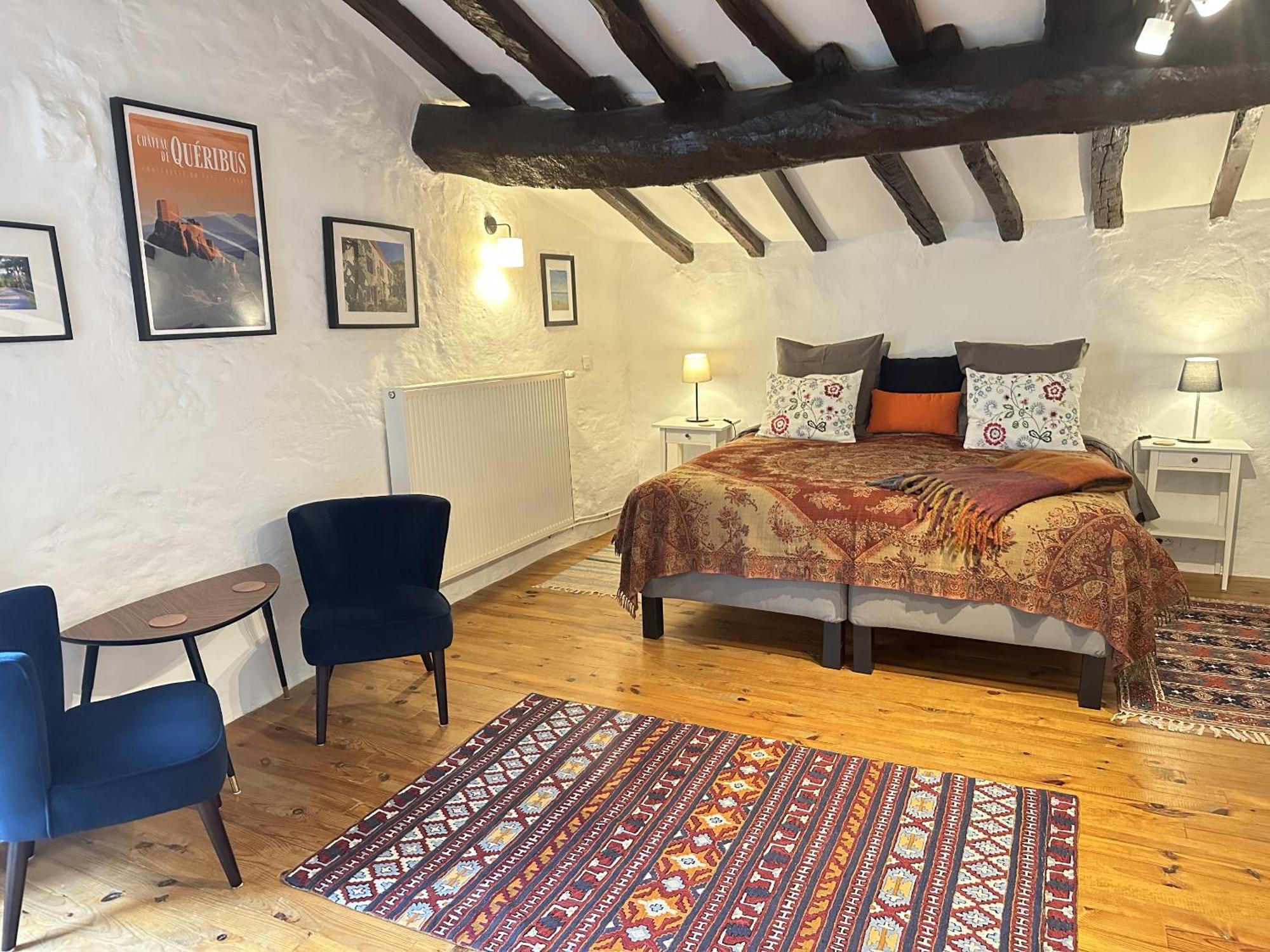 Les Deux Chevaux Chambres D'Hotes Rouvenac Luaran gambar